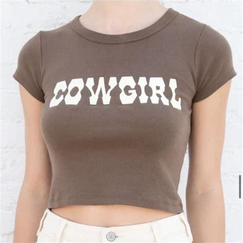 brandy melville cowgirl top.